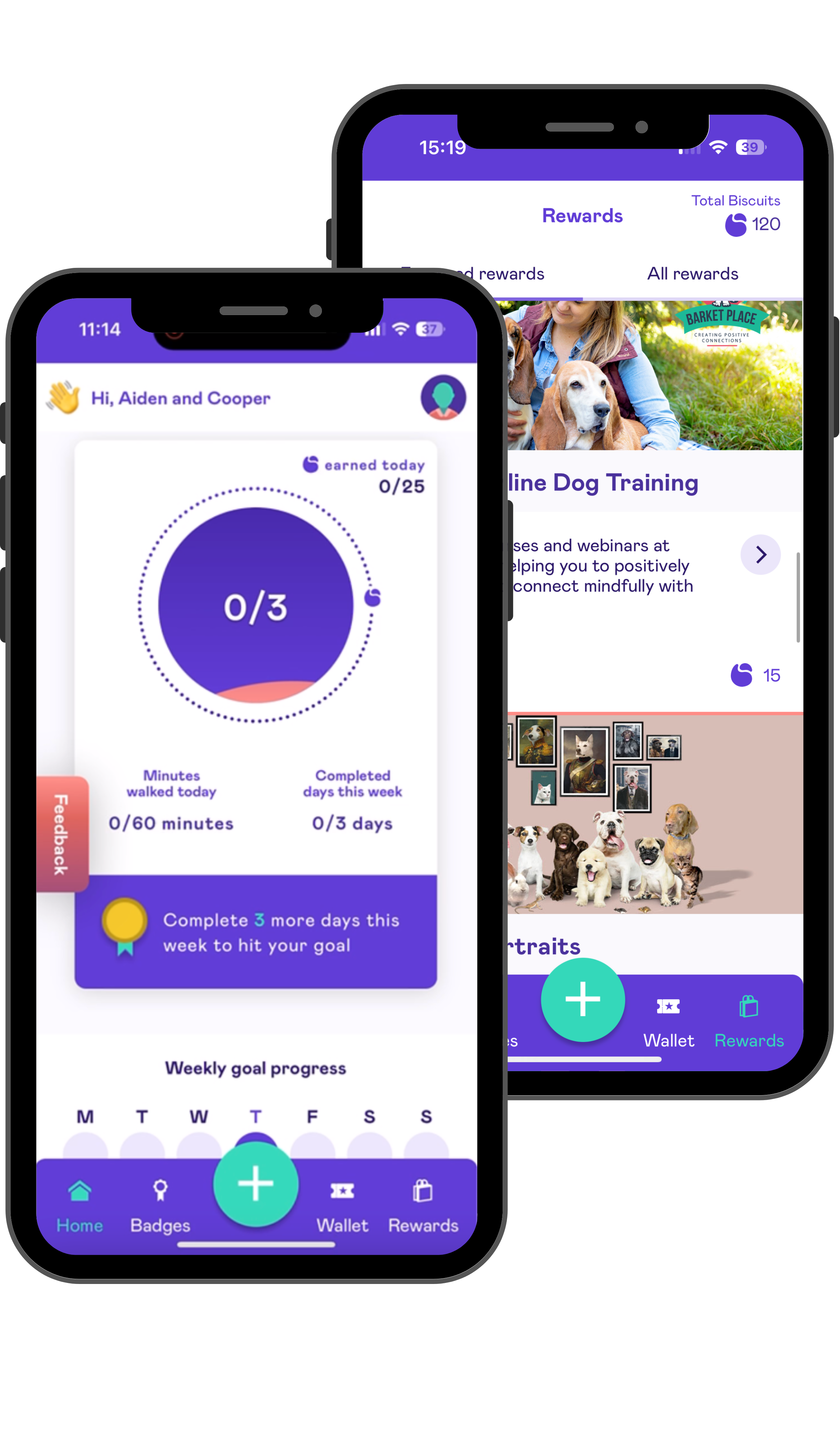 Biscuit Get rewarded for walking your dog Biscuit